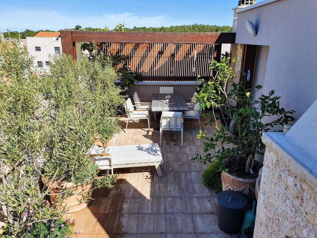 Apartment Garden Terrace Задар Экстерьер фото