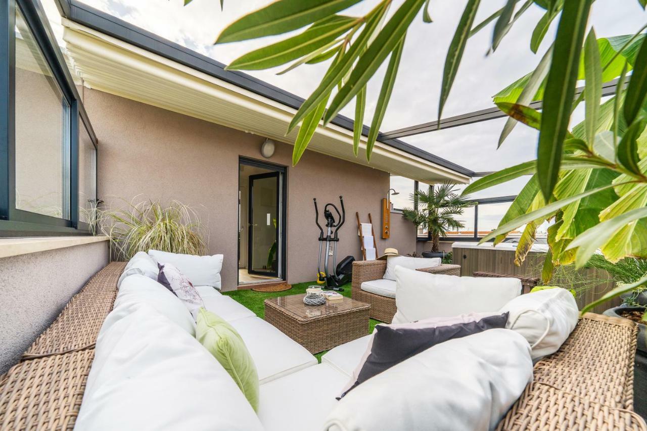 Apartment Garden Terrace Задар Экстерьер фото